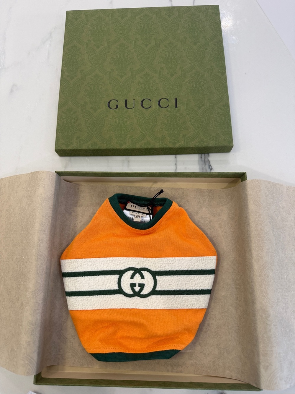 Gucci Interlocking GG Pet T Shirt - Picture 2 of 5